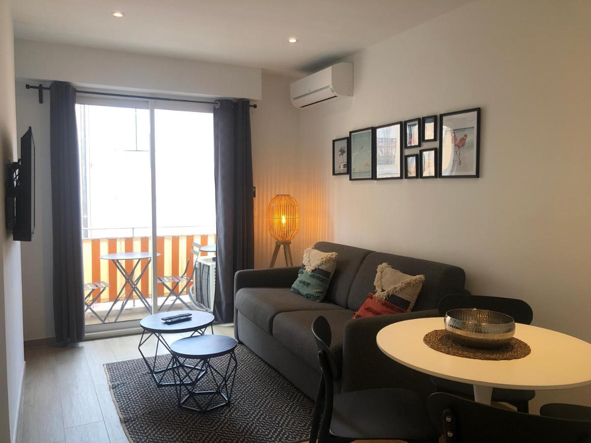C001-Beau Studio Neuf Situe Au Centre Cannes Exterior foto